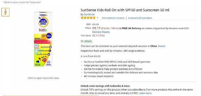 亚马逊英国站夏季什么好卖