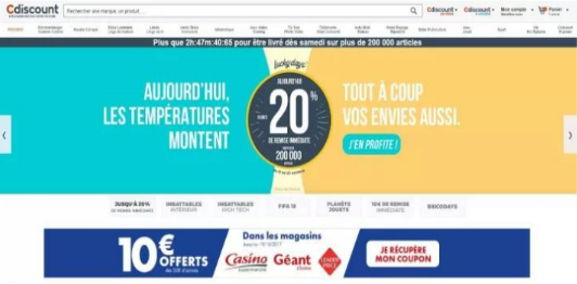 Cdiscount平台第三季度总订单量达620万单,跨境电商开店就选Cdiscount !
