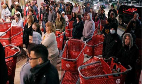 美国黑色星期五购物