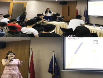 ESG資深平臺經(jīng)理Lolly為賣家介紹了Fnac平臺，Monika則介紹了Priceminister平臺。